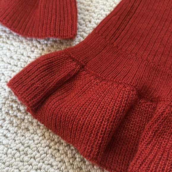 Ulla Johnson Nadine Ruffle Sweater Silk and baby alpaca size medium - Picture 6 of 9